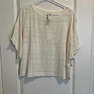 Aritzia Wilfred Ivory Blouse - Never worn